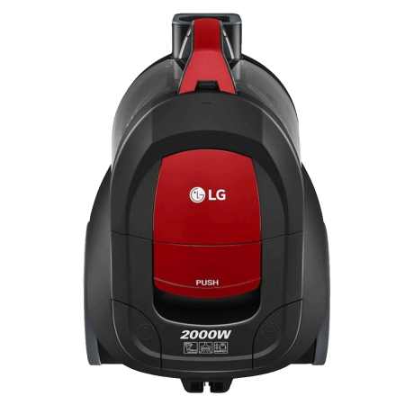 Aspirateur LG 2000W | Aspiration cyclonique - Réservoir 1.3 Litre - Rouge & Noir 