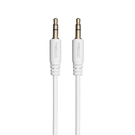 Câble Audio RECCI AUX RH18 (3.5) Blanc