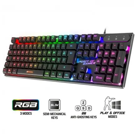 CLAVIER GAMING FILAIRE SPIRIT OF GAMER  PRO K1
