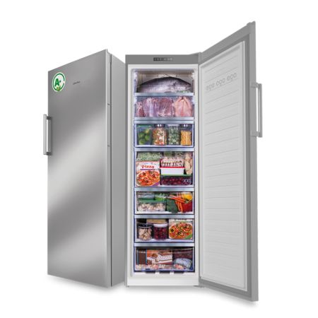 CONGELATEUR VERTICALE SIMFER  FS-7308 A+ 290 LITRES INOX 8 TIROIRES