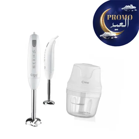 Pack Kiwi : Mixeur Plongeant  + Hachoir Rechargeable