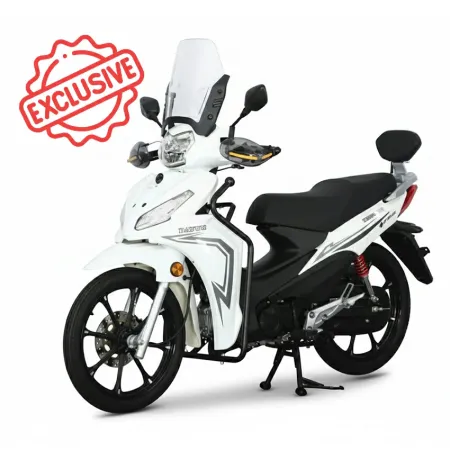 Scooter Kimbo 124CC Blanc 4 Temps