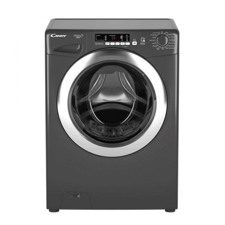 0103764 - CANDY Machine à laver GVS149DC3R-80 (9 kg) Silver Hublot 1400 Tours