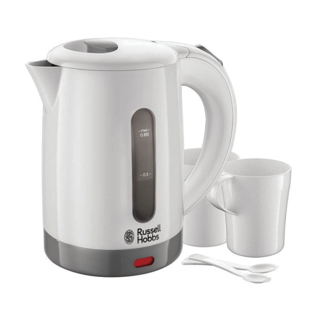 Bouilloire RUSSELL HOBBS 1000W | Arrêt de sécurité Automatique- 23840.70 - Blanc