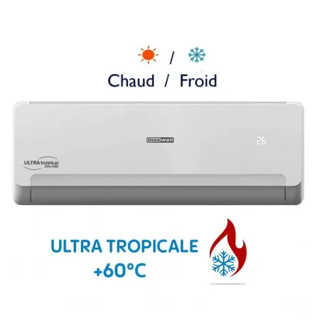 Climatiseur Inverter 18000 BTU Maxwell |Ultra Tropical | Froid | 7 Ans Garantie