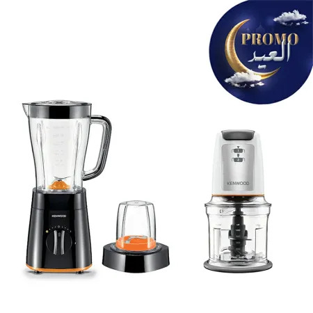 Pack KENWOOD : Blender BLP15.150BK + Hachoir EASY CHOP
