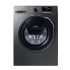 Samsung Machine à laver WW90K6410QX AD WASH (9 kg) Inox Hublot 1400 Tours