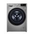 Machine à Laver LG 10,5 Kg | Lavante & Séchante - Essorage 1400 Tours/min - F4V5RGP2T - Silver
