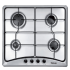 FOCUS Plaque Gaz F801X (60 cm) Inox 4 Feux
