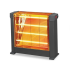 Radiateur Electrique KUMTEL halogéné 2200 W | KS2760 - Noir