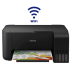 Epson Imprimante Jet d’Encre Ecotank L3150 3En1 Noir Avec Wifi (C11CG86407) + 5 Bouteilles d'encre 