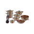 Batterie de Cuisine OMS set de 19 Pcs | 3073 - Granite