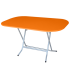 SOTUFAB Table Pliante Ovale TC00011 Orangé