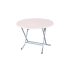 SOTUFAB Table Pliant  PVC TC00010 (Ø100) Socle Peinture