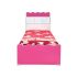 Lit pour Enfant Alice 190 x 90 Rose Magenta | SOTUFAB