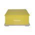 SOTUFAB Table De Nuit STONE CHE23JN (50x35) Jaune/Moka & Blanc