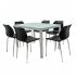 Salle à Manger Serena & 6 Chaise 150x90 cm TC0057V | SOTUFAB