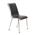 SOTUFAB Chaise Chromé Infinity CHC0048 Noir