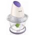 PHILIPS Mini Hachoir HR1397-10 (500W) Blanc Avec Bol Plastique