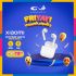 XIAOMI Ecouteurs Sans Fil REDMI BUDS 3 (34240)