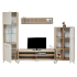 Living PORTO LIV24 Blanc et Beige | SOTUFAB 