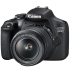 Canon Appareil Photo EOS 2000D Avec Objectif EF-S 18-55mm (2728C002AA)