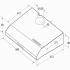 Hotte Casquette Aspirante ARISTON 60 cm | SL 161  -  L IX 3VIT   -  Inox 