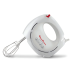 Batteur électrique MOULINEX Easy Max 5 vitesses | 200W - HM2501B1 - Blanc