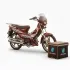 Motocycle Forza BBM 124CC | Compteur Digitale - Rouge