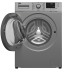 BEKO Machine à Laver ProSmart Inverter™ (7 kg) Silver Hublot 1000 tours/min WUE7612XSS