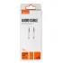 RECCI Câble Audio AUX RH18 (3.5) Blanc