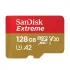 Carte Mémoire 128 Go | SANDISK MCROSDXC EXTREME - Noir 
