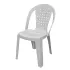 Chaise Plastique SUPER BISTROT VERANDA BLANC | SOTUFAB
