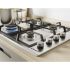 Plaque de cuisson CANDY 4 Feux  à Gaz |  60 cm CHG6LX  -  Inox 