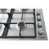 Plaque de cuisson CANDY 4 Feux  à Gaz |  60 cm CHG6LX  -  Inox 