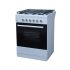 Cuisinière à gaz 4 FEUX CL | CL66WV - 60x60 -  Blanc  Avec Couvert en verre