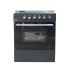 Cuisinière à gaz 4 FEUX CL | CL66NVR-TC - 60x60  - Noir
