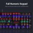 Clavier Gaming Redragon MITRA | K551 RGB V2 - Noir 