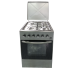 DUNYA Cuisinière G571D (50cm) Gris 4 Feux