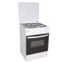 Cuisinière à gaz 4 FEUX KLASS | TG5640 BB  - 50x60 -  Blanc 