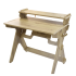 Bureau A1 stratifié Chêne Brut H91 x 56 x 90 | DREAMS 