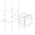 Four Électrique Encastrable FOCUS 60 cm | F720X - Inox