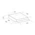 Hotte Casquette Focus 60 cm | F.601X - Inox