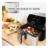 Airfryer MOULINEX Easy Fry MEGA 2020 Watts | avec bac de cuisson de 7.5 litres - EZ855D20 - Noir