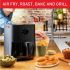 Airfryer TEFAL Easy Fry 3.5 Litres | 1500W - 8 programmes prédéfinis - Noir 