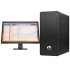 HP Pc De Bureau PRO 300 G6 (Intel Gold G6400/G64Go/1To/FD/Intel® HD) Noir (2T8G3ES)
