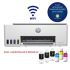Imprimante HP Jet D'encre 3EN1 SMART TANK 585 | Couleur - Avec Wifi - Blanc 
