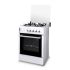 Cuisinière à gaz 4 FEUX KUMTEL | 66-GG40 -  Blanc 