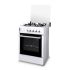 KUMTEL Cuisinière 66-GG40 4 Feux Blanc 