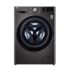 LG Machine à laver Lavante & Séchante Smart Vivace DD6M (9KG/5KG) Noir Hublot 1400 Tours
